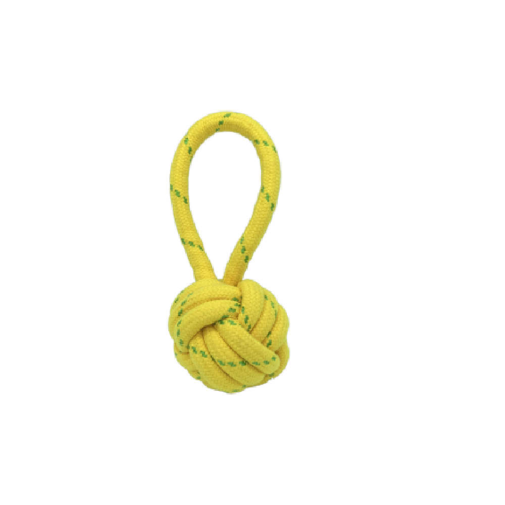 Dog Toy Chews Cotton Rope Knot Ball Grinding Teeth Pet Toys Large Small Dogs 