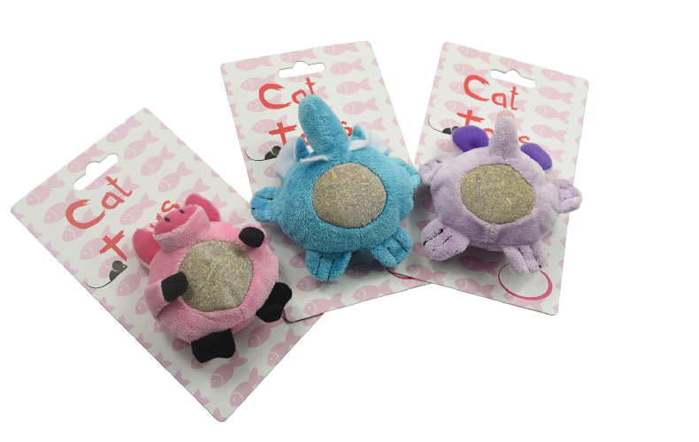Catnip Toys for Cats, Interactive Cat Catnip Toys Soft Plush Cat Pillow Cute Shape Pet Play Toy for Cat Kitten Dog Teeth Cleaning Playing Chewing
