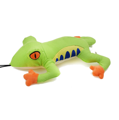 Custom Made Plush Toys Manufacturer China Stuffed Toys Pet-toy canvas jumping frog