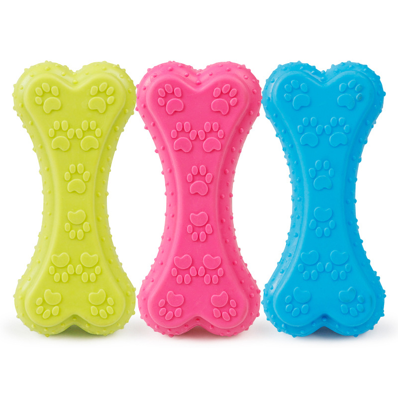 Pet voice molars hollow bones rubber toys TPR pet dog toys