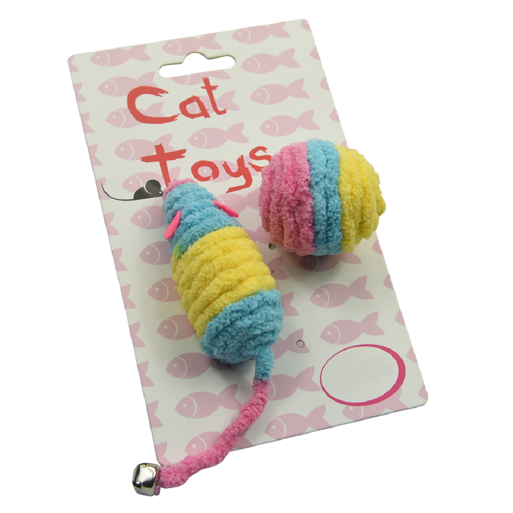 Cat Toy Mouse,Mice Toy for Cats,Crinkle Balls Cats Toys for Indoor Interactive,Mouse Toys Set for Kitty and Cats